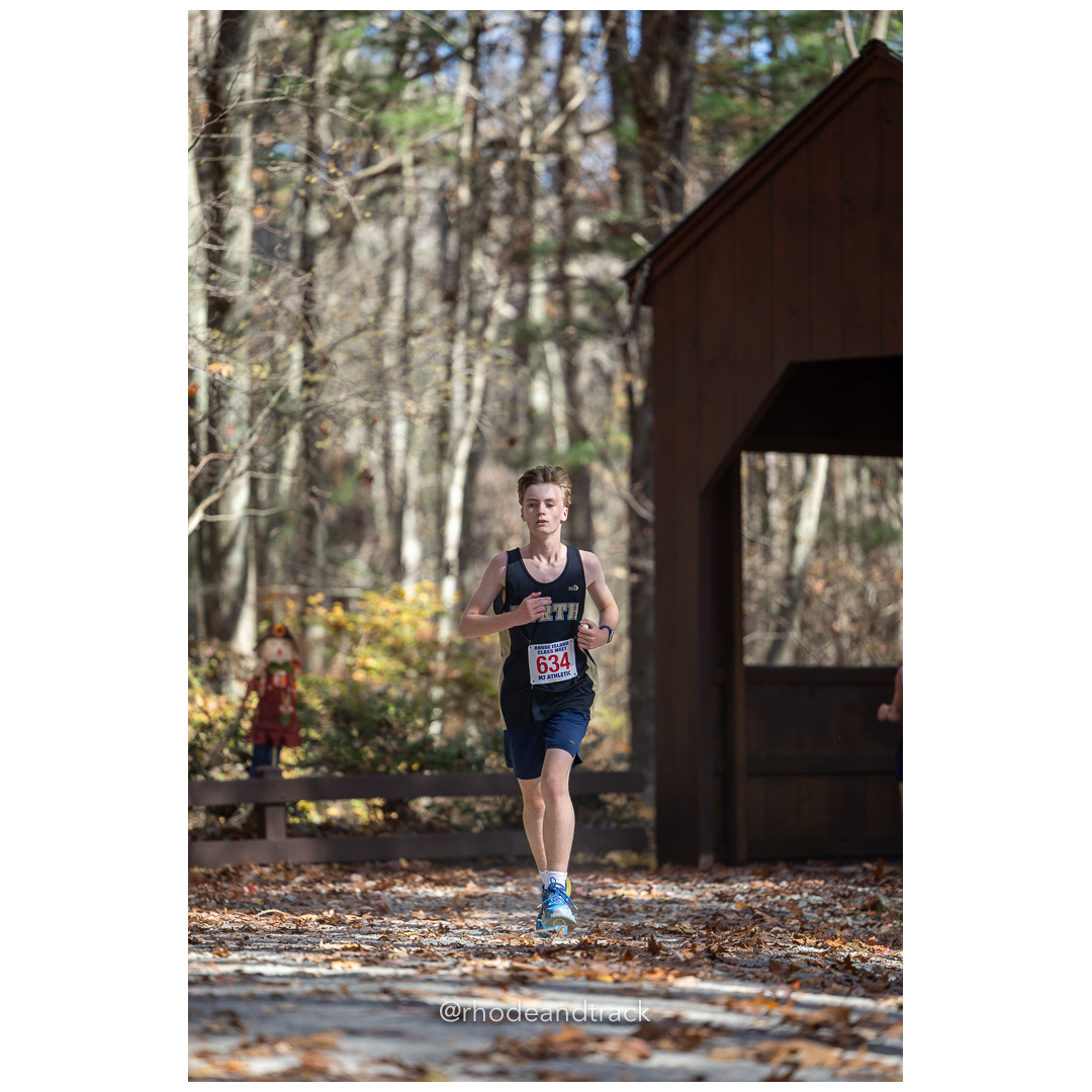 at 2024 RIIL Cross Country Class Championships at Ponaganset High School, North Scituate, Rhode Island on October 26, 2024 title=