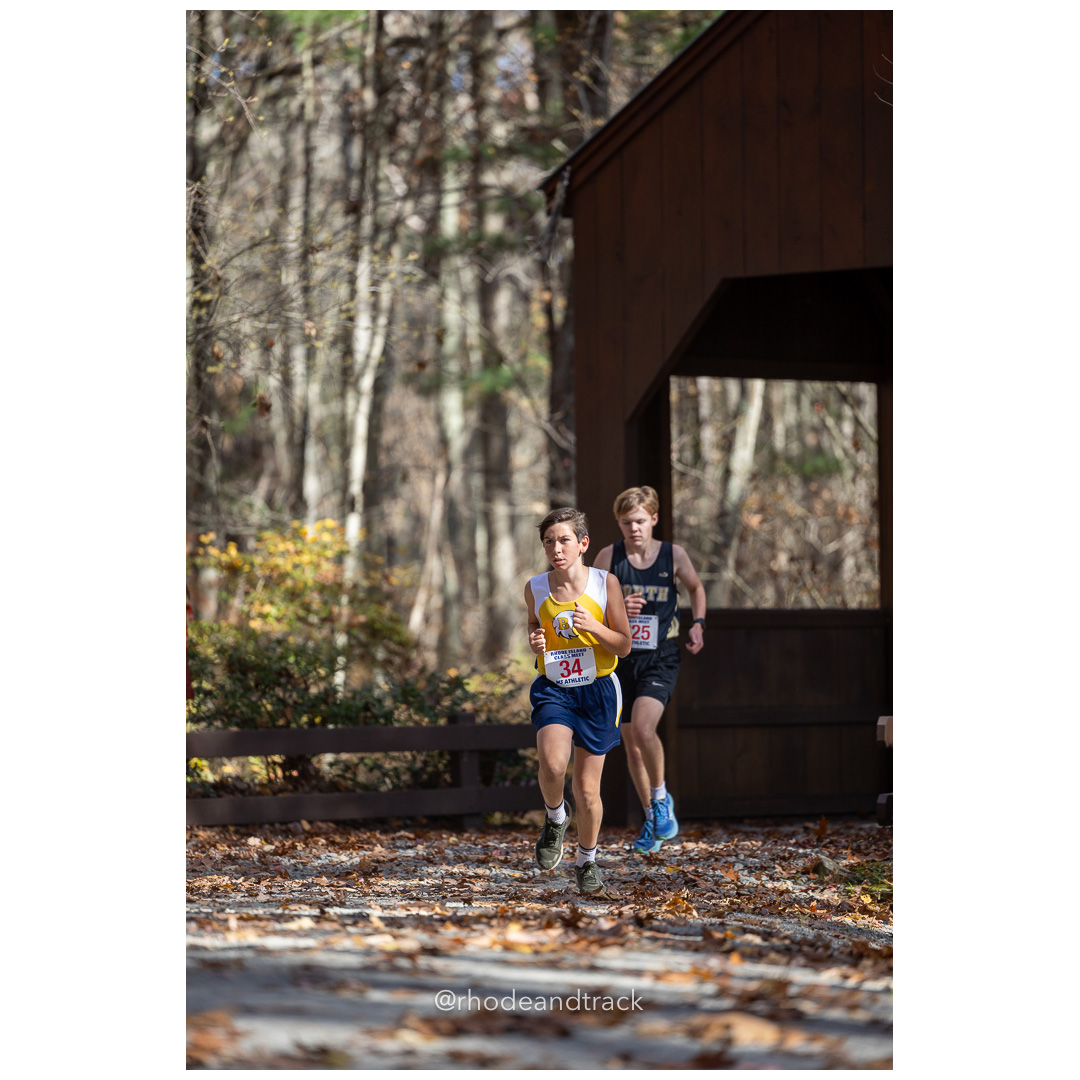 at 2024 RIIL Cross Country Class Championships at Ponaganset High School, North Scituate, Rhode Island on October 26, 2024 title=
