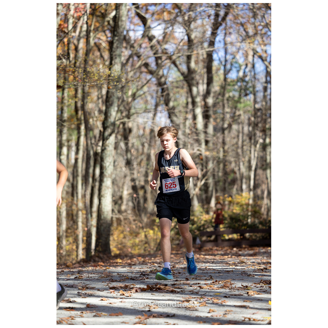 at 2024 RIIL Cross Country Class Championships at Ponaganset High School, North Scituate, Rhode Island on October 26, 2024 title=