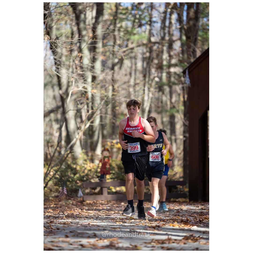 at 2024 RIIL Cross Country Class Championships at Ponaganset High School, North Scituate, Rhode Island on October 26, 2024 title=