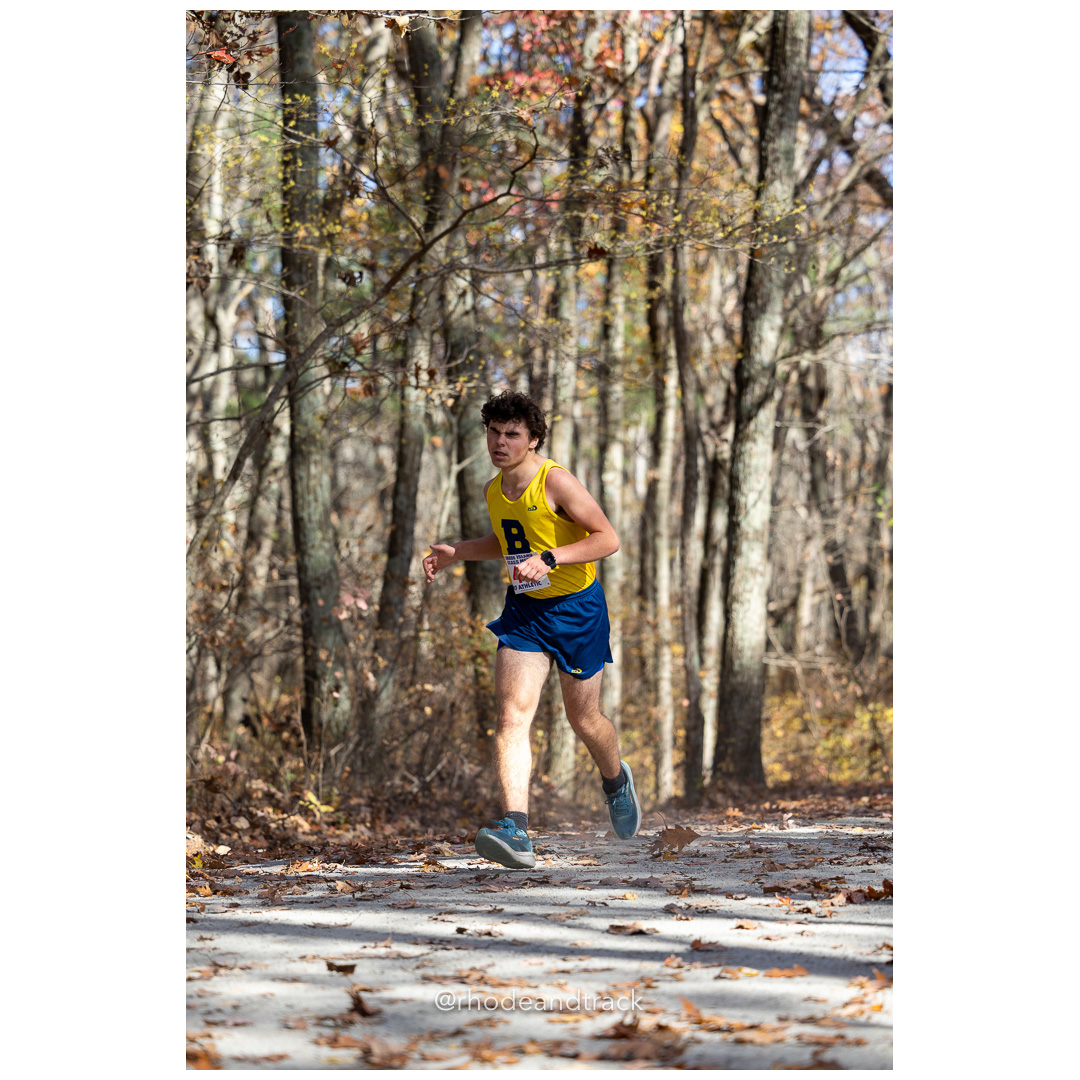 at 2024 RIIL Cross Country Class Championships at Ponaganset High School, North Scituate, Rhode Island on October 26, 2024 title=