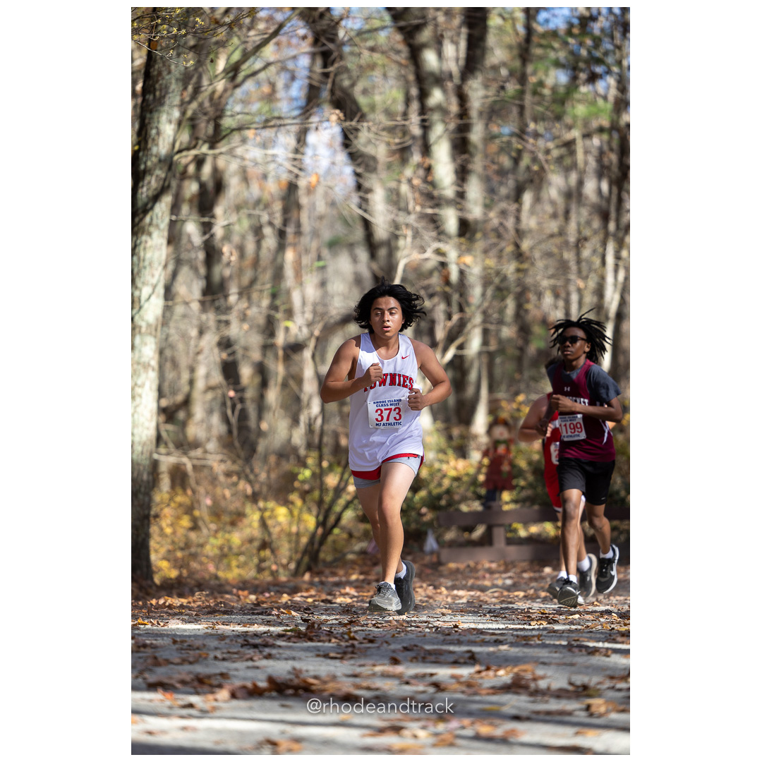 at 2024 RIIL Cross Country Class Championships at Ponaganset High School, North Scituate, Rhode Island on October 26, 2024 title=
