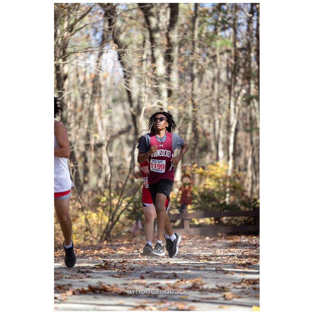 at 2024 RIIL Cross Country Class Championships at Ponaganset High School, North Scituate, Rhode Island on October 26, 2024 title=