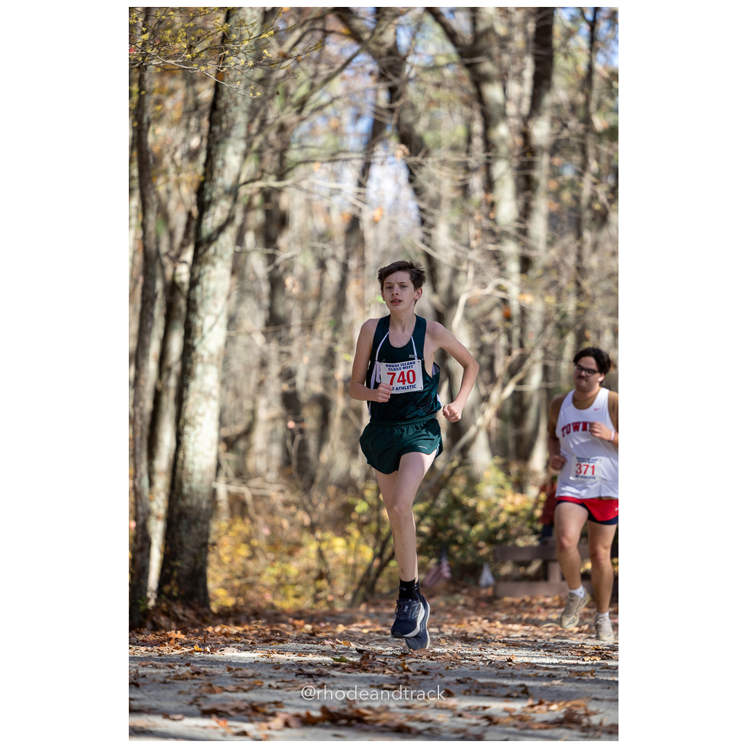 at 2024 RIIL Cross Country Class Championships at Ponaganset High School, North Scituate, Rhode Island on October 26, 2024 title=