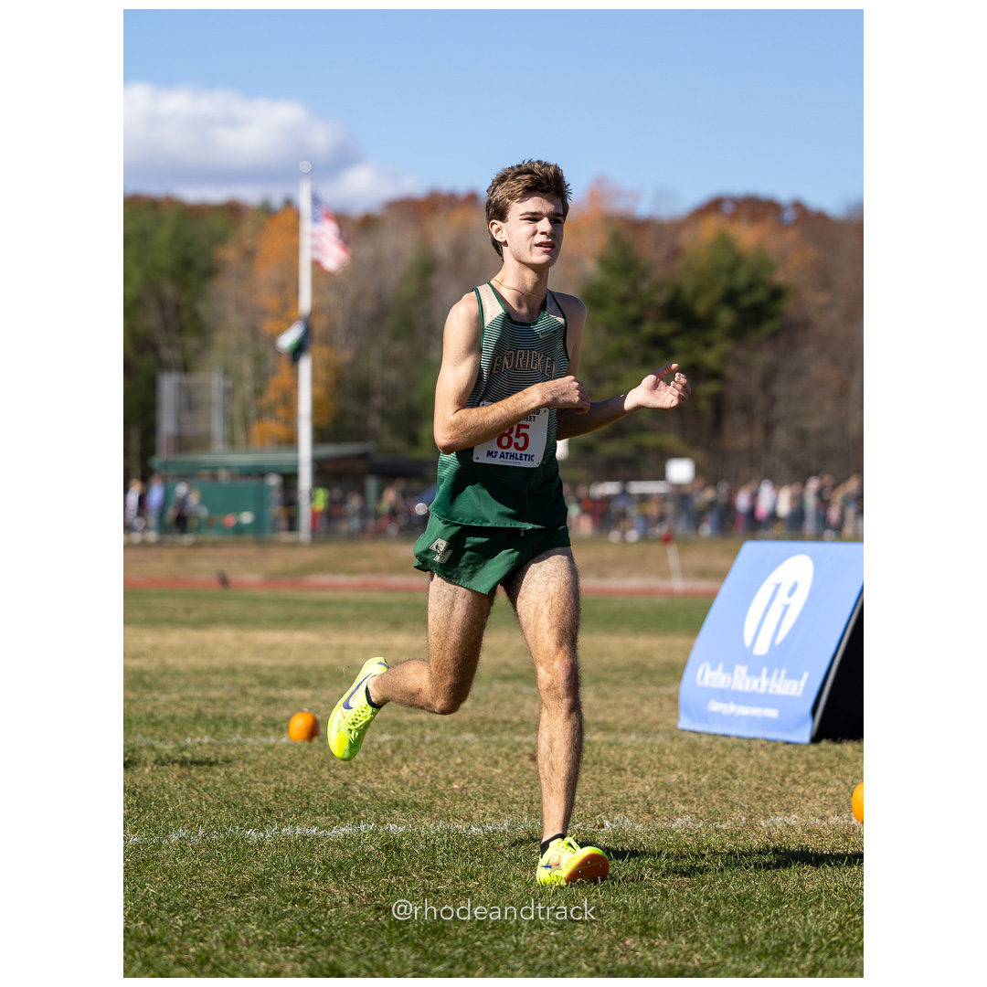 Alessandro Cassisi-Wood, Hendricken, at 2024 RIIL Cross Country Class Championships at Ponaganset High School, North Scituate, Rhode Island on October 26, 2024 title=