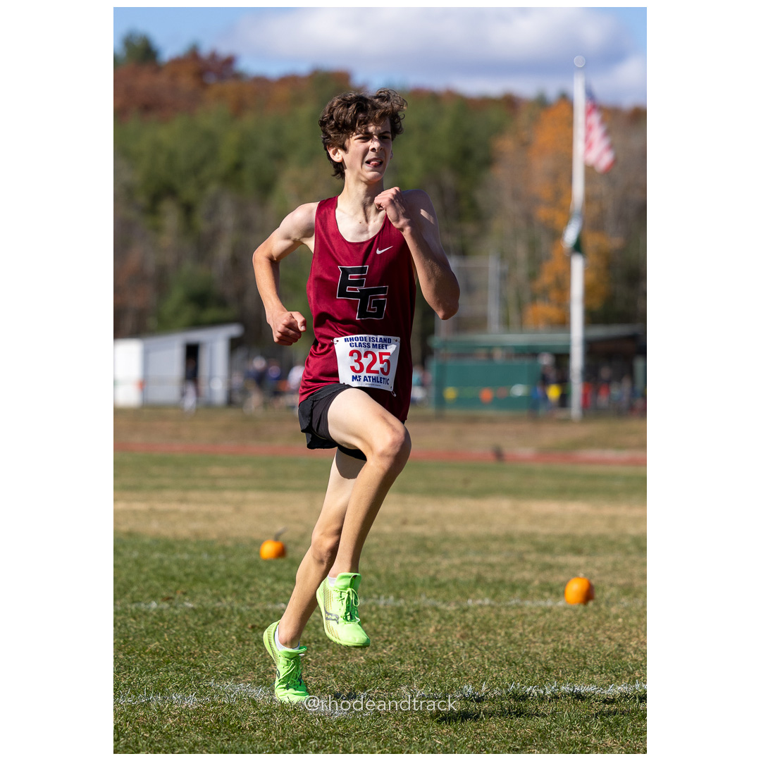 at 2024 RIIL Cross Country Class Championships at Ponaganset High School, North Scituate, Rhode Island on October 26, 2024 title=