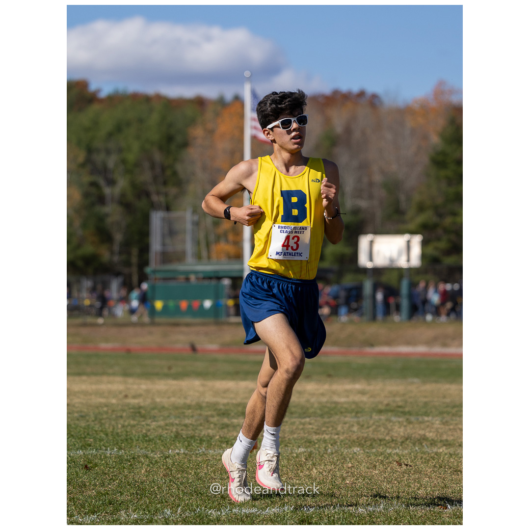 at 2024 RIIL Cross Country Class Championships at Ponaganset High School, North Scituate, Rhode Island on October 26, 2024 title=
