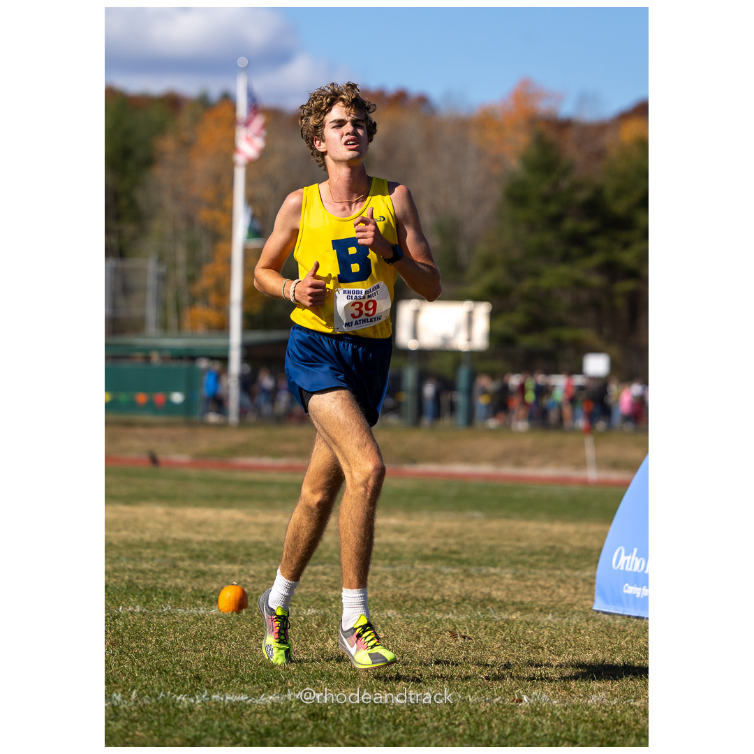 at 2024 RIIL Cross Country Class Championships at Ponaganset High School, North Scituate, Rhode Island on October 26, 2024 title=