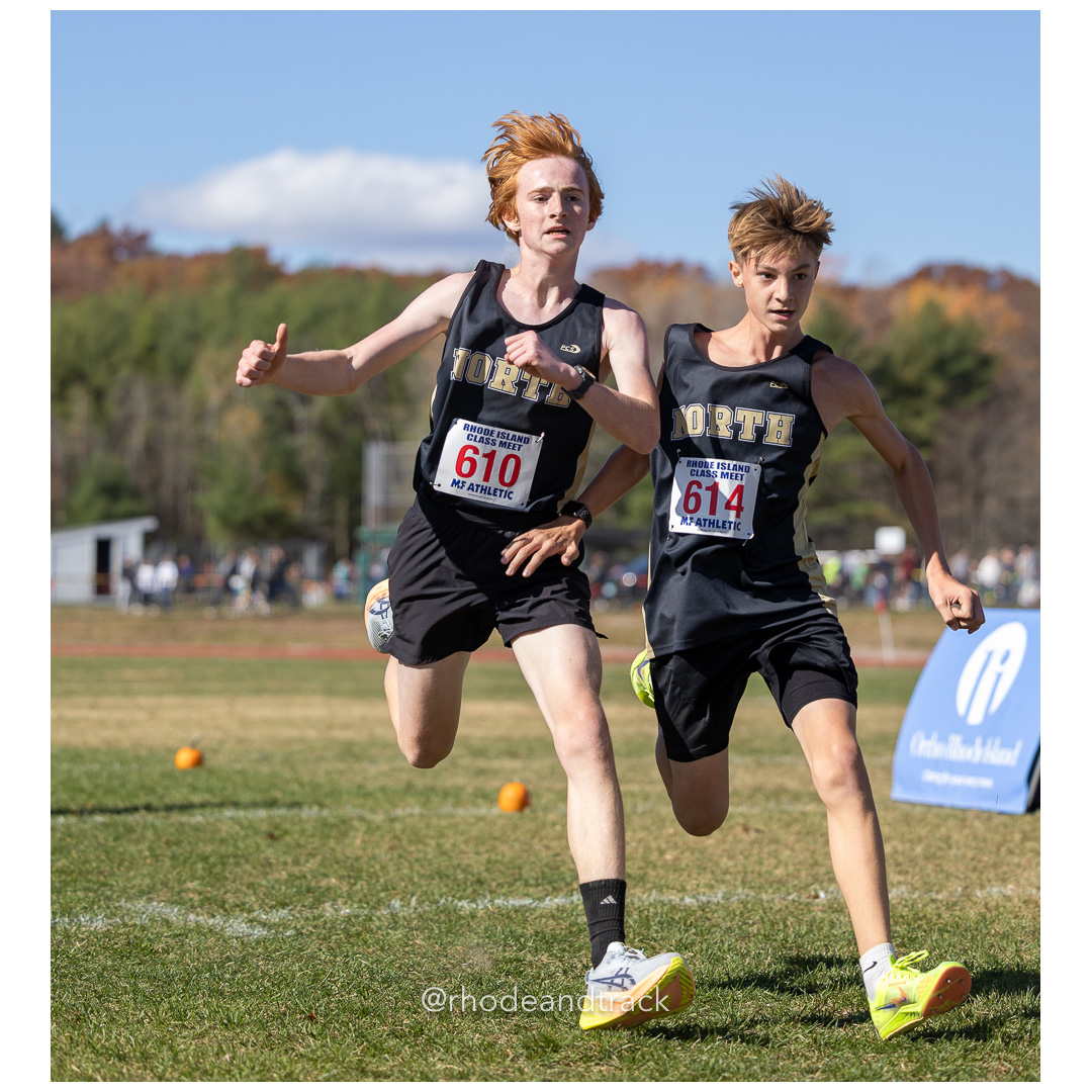 at 2024 RIIL Cross Country Class Championships at Ponaganset High School, North Scituate, Rhode Island on October 26, 2024 title=