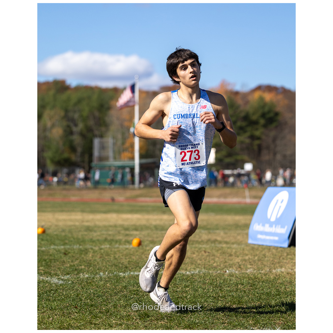 at 2024 RIIL Cross Country Class Championships at Ponaganset High School, North Scituate, Rhode Island on October 26, 2024 title=