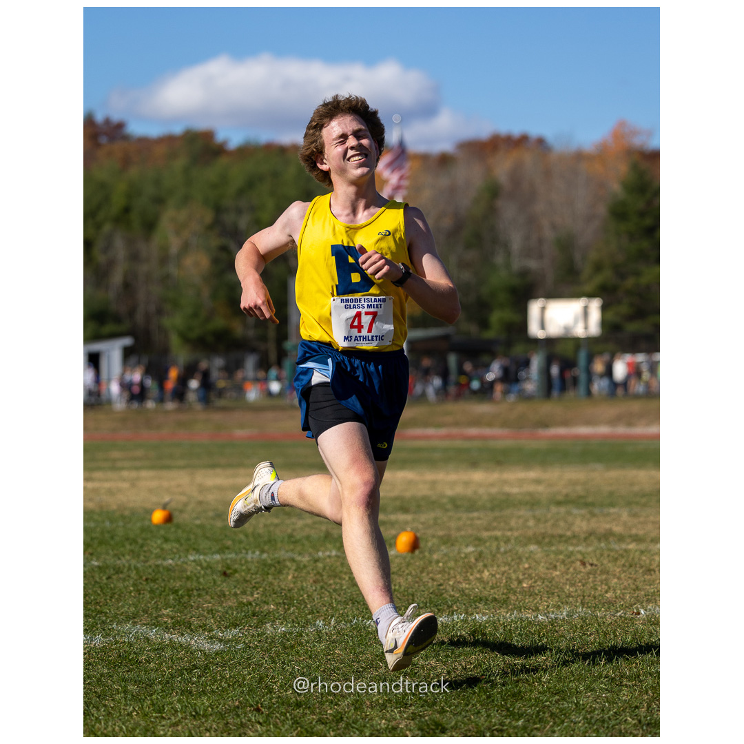 at 2024 RIIL Cross Country Class Championships at Ponaganset High School, North Scituate, Rhode Island on October 26, 2024 title=