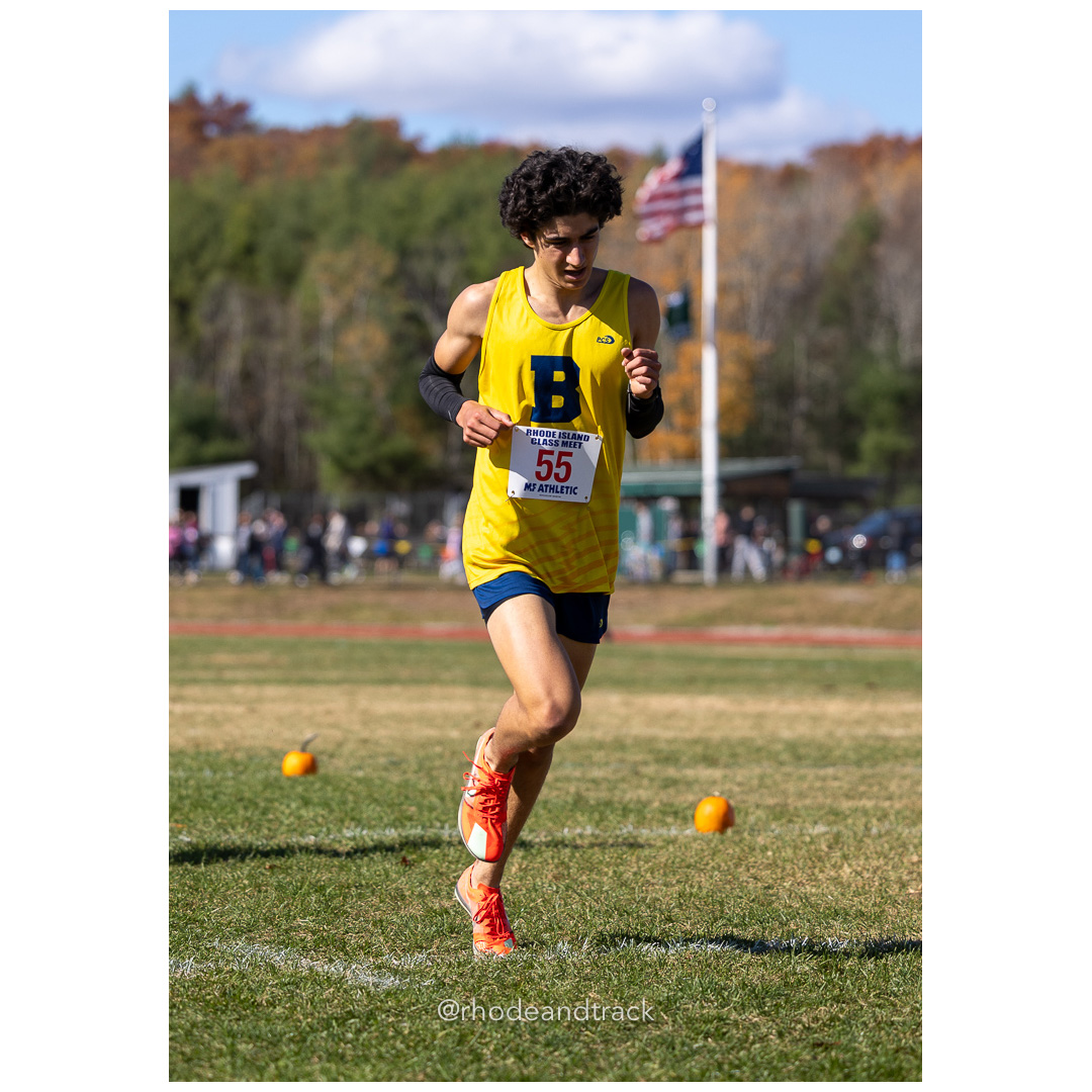 at 2024 RIIL Cross Country Class Championships at Ponaganset High School, North Scituate, Rhode Island on October 26, 2024 title=