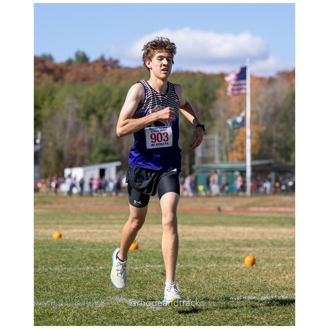 at 2024 RIIL Cross Country Class Championships at Ponaganset High School, North Scituate, Rhode Island on October 26, 2024 title=