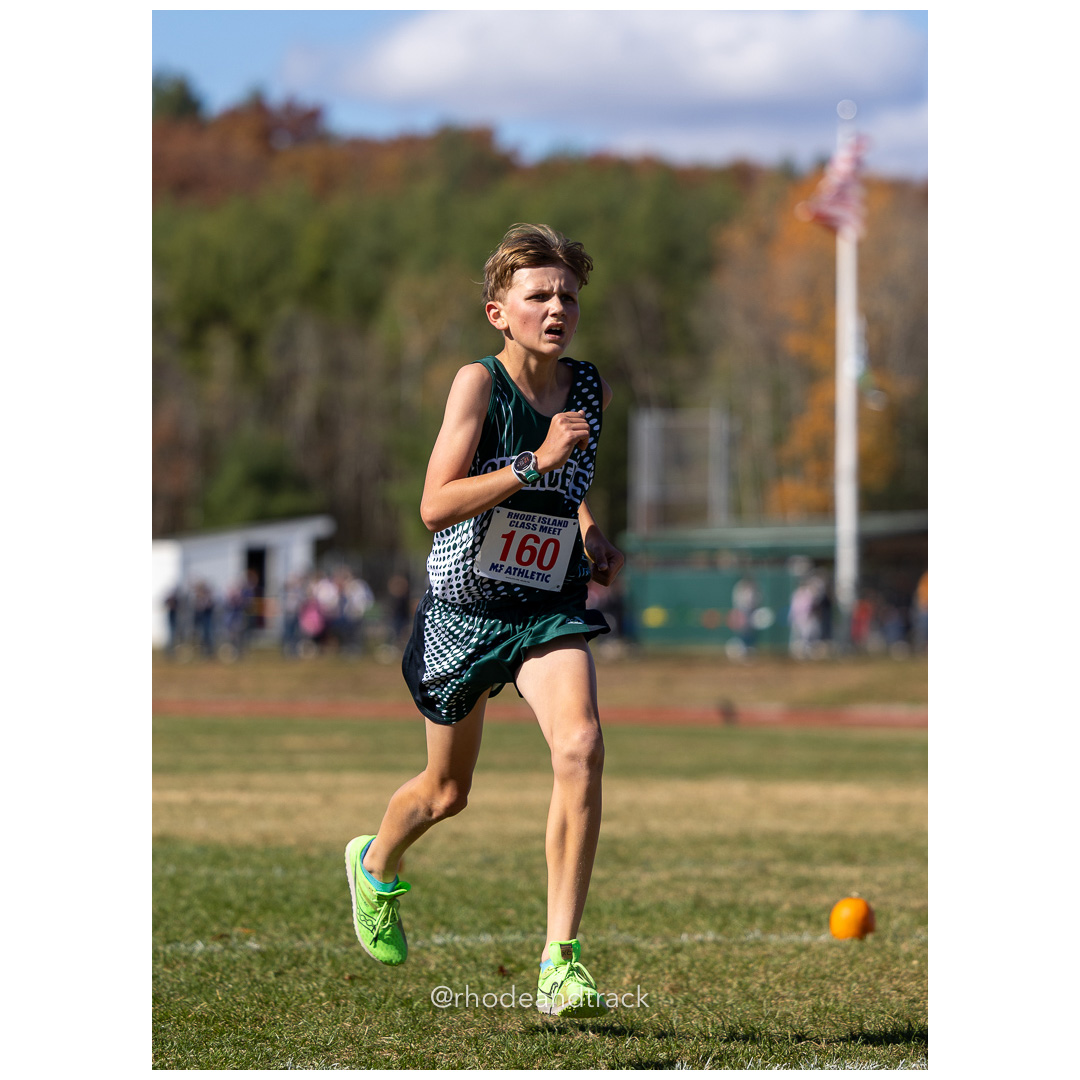at 2024 RIIL Cross Country Class Championships at Ponaganset High School, North Scituate, Rhode Island on October 26, 2024 title=