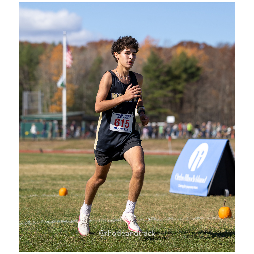 at 2024 RIIL Cross Country Class Championships at Ponaganset High School, North Scituate, Rhode Island on October 26, 2024 title=