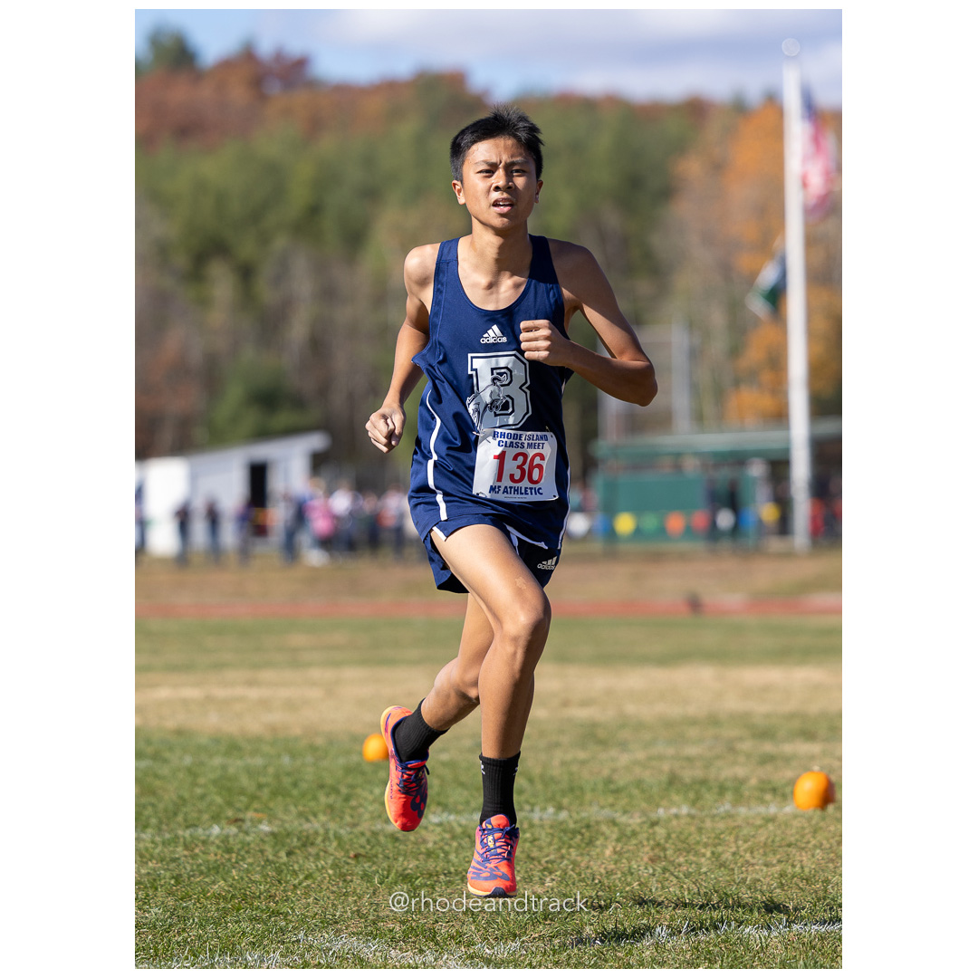 at 2024 RIIL Cross Country Class Championships at Ponaganset High School, North Scituate, Rhode Island on October 26, 2024 title=