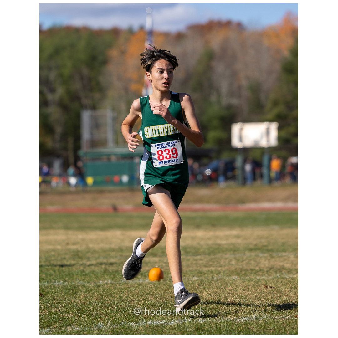 at 2024 RIIL Cross Country Class Championships at Ponaganset High School, North Scituate, Rhode Island on October 26, 2024 title=