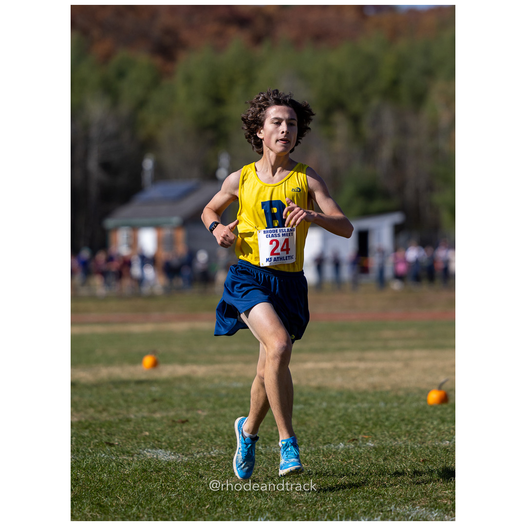 at 2024 RIIL Cross Country Class Championships at Ponaganset High School, North Scituate, Rhode Island on October 26, 2024 title=