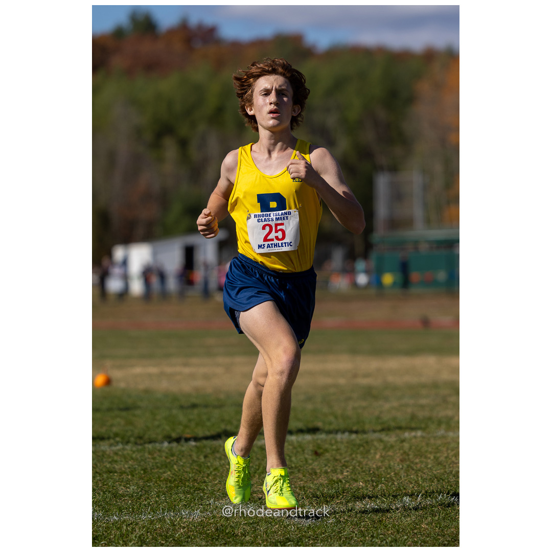 at 2024 RIIL Cross Country Class Championships at Ponaganset High School, North Scituate, Rhode Island on October 26, 2024 title=