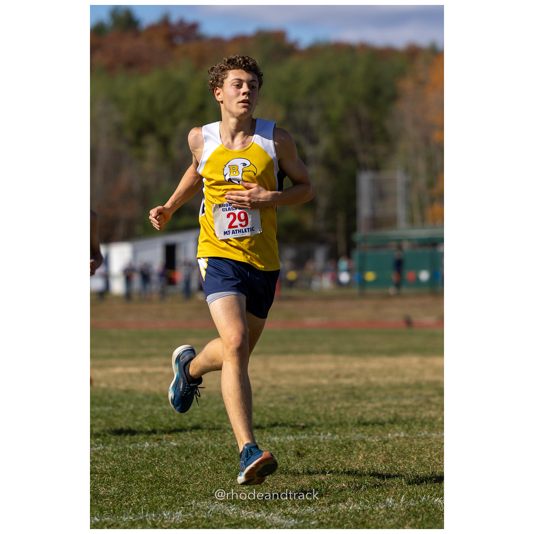 at 2024 RIIL Cross Country Class Championships at Ponaganset High School, North Scituate, Rhode Island on October 26, 2024 title=