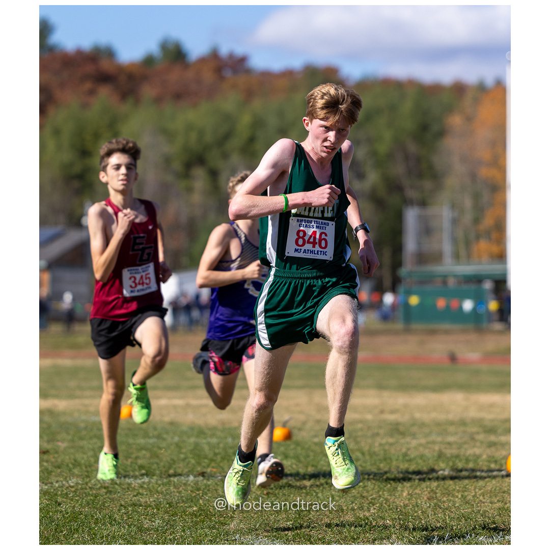 at 2024 RIIL Cross Country Class Championships at Ponaganset High School, North Scituate, Rhode Island on October 26, 2024 title=