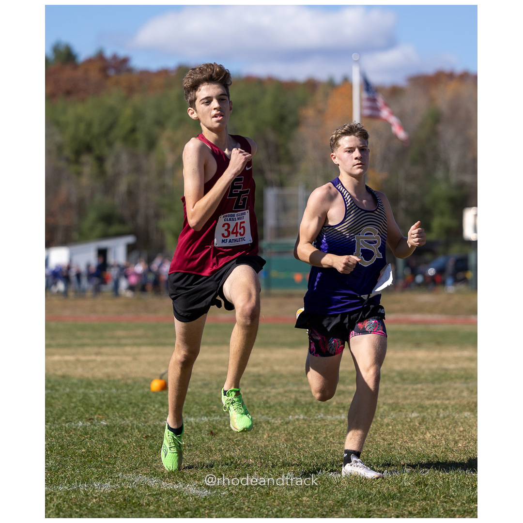 at 2024 RIIL Cross Country Class Championships at Ponaganset High School, North Scituate, Rhode Island on October 26, 2024 title=