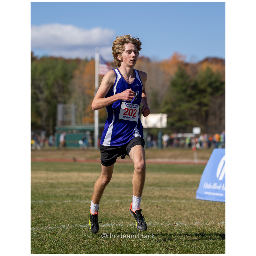 at 2024 RIIL Cross Country Class Championships at Ponaganset High School, North Scituate, Rhode Island on October 26, 2024 title=
