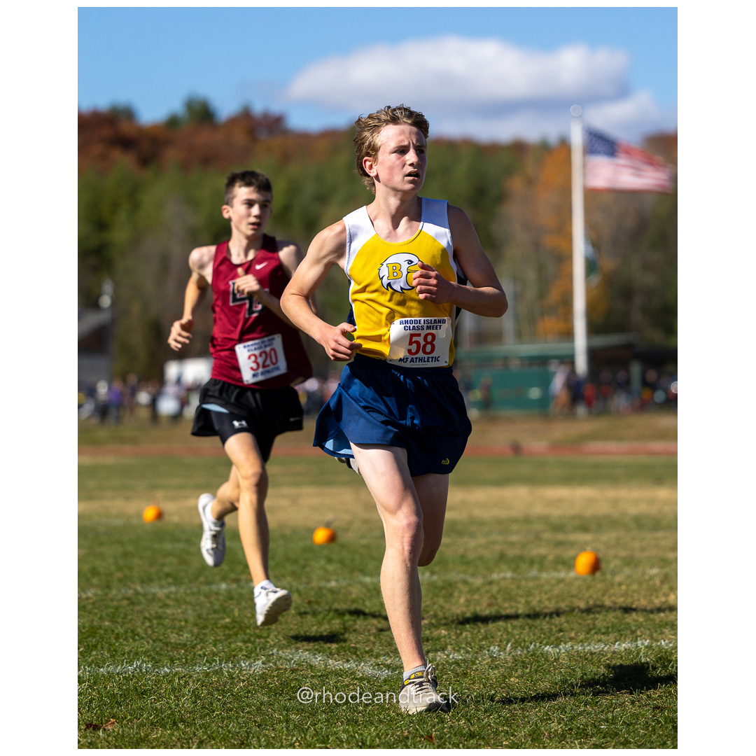 at 2024 RIIL Cross Country Class Championships at Ponaganset High School, North Scituate, Rhode Island on October 26, 2024 title=