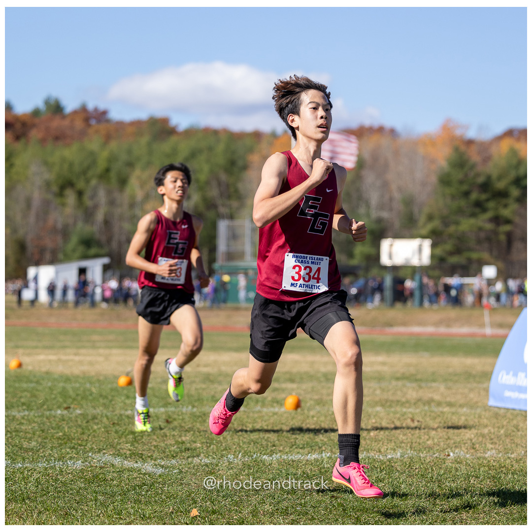 at 2024 RIIL Cross Country Class Championships at Ponaganset High School, North Scituate, Rhode Island on October 26, 2024 title=