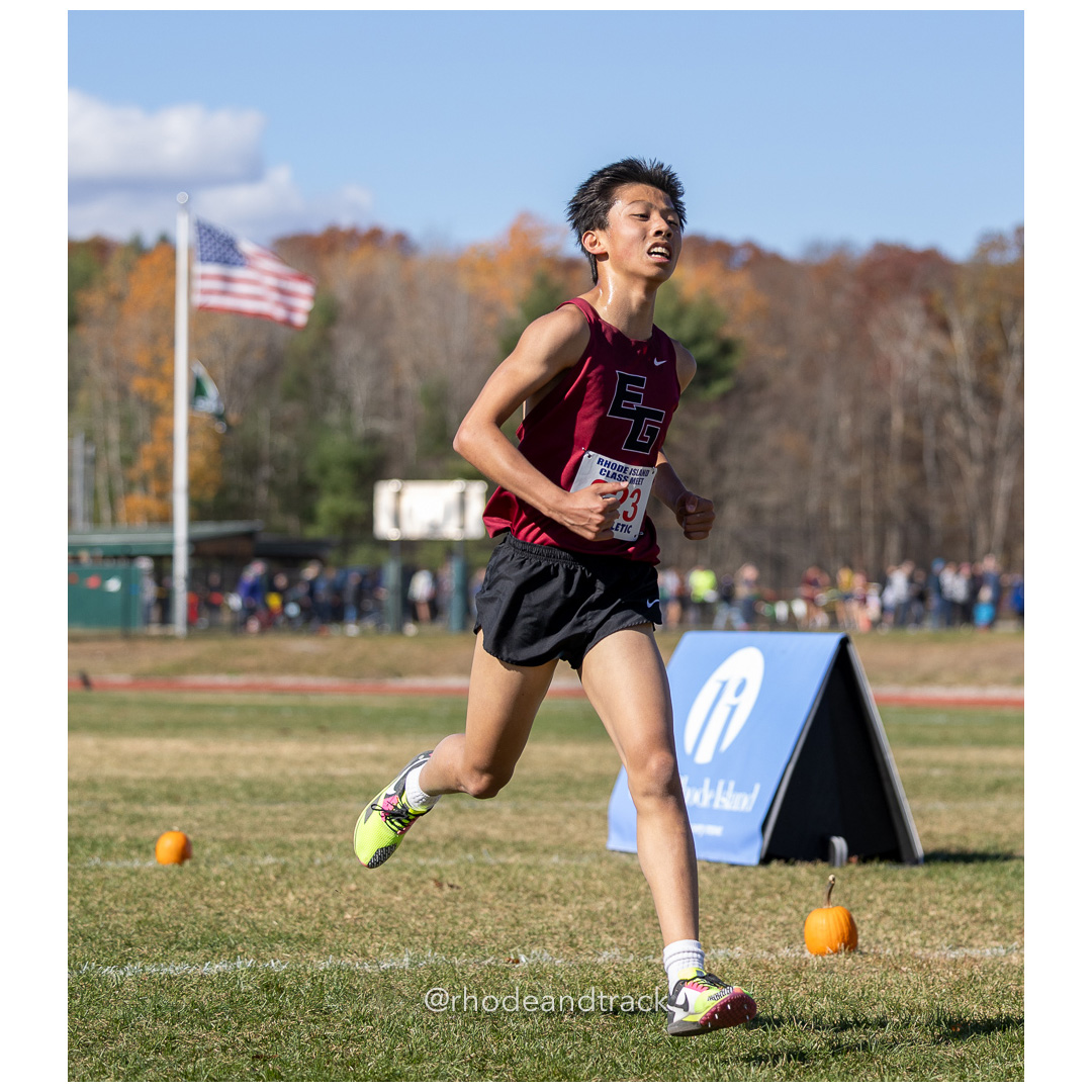 at 2024 RIIL Cross Country Class Championships at Ponaganset High School, North Scituate, Rhode Island on October 26, 2024 title=