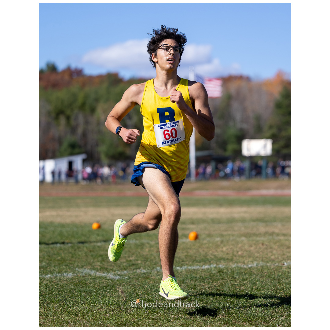 at 2024 RIIL Cross Country Class Championships at Ponaganset High School, North Scituate, Rhode Island on October 26, 2024 title=