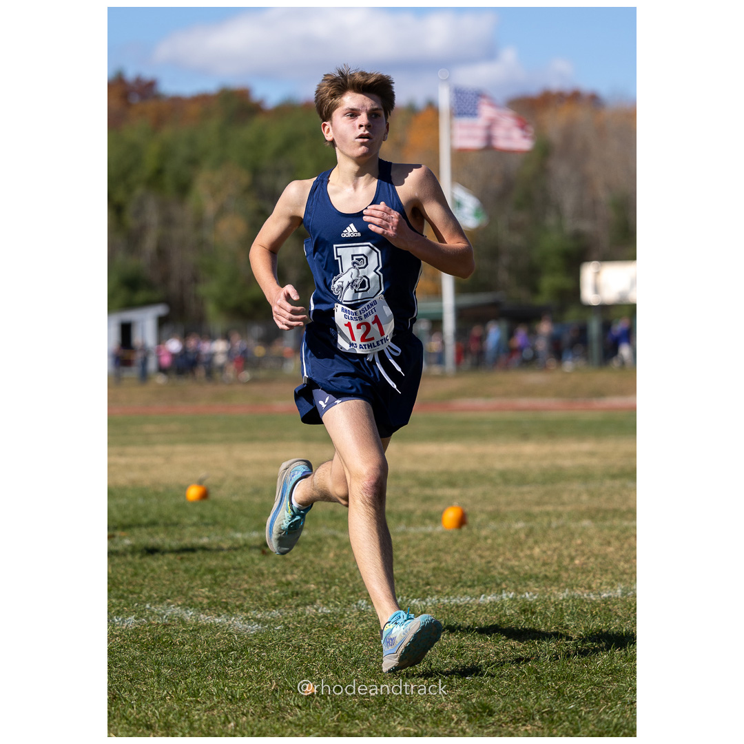 at 2024 RIIL Cross Country Class Championships at Ponaganset High School, North Scituate, Rhode Island on October 26, 2024 title=