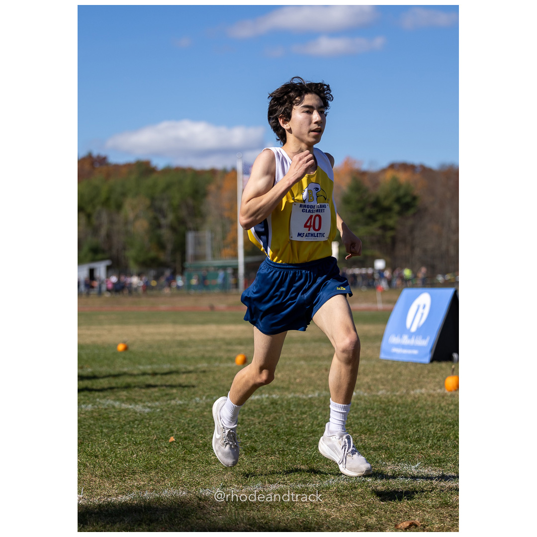 at 2024 RIIL Cross Country Class Championships at Ponaganset High School, North Scituate, Rhode Island on October 26, 2024 title=