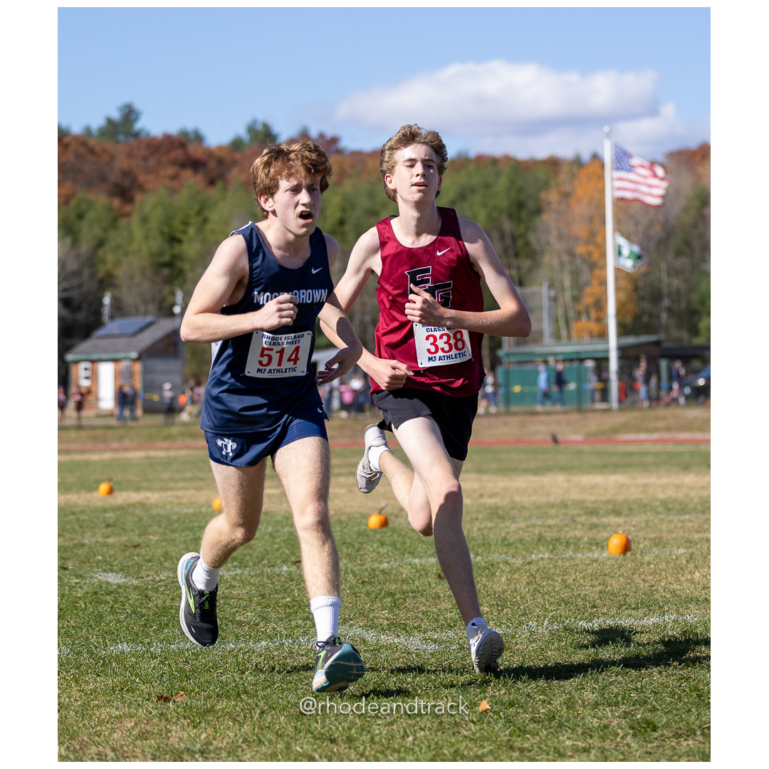 at 2024 RIIL Cross Country Class Championships at Ponaganset High School, North Scituate, Rhode Island on October 26, 2024 title=