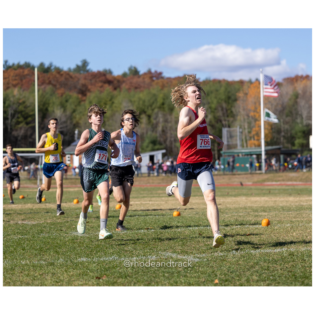 at 2024 RIIL Cross Country Class Championships at Ponaganset High School, North Scituate, Rhode Island on October 26, 2024 title=