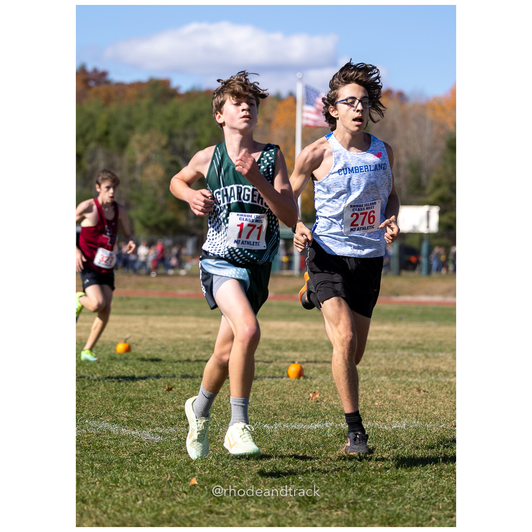 at 2024 RIIL Cross Country Class Championships at Ponaganset High School, North Scituate, Rhode Island on October 26, 2024 title=