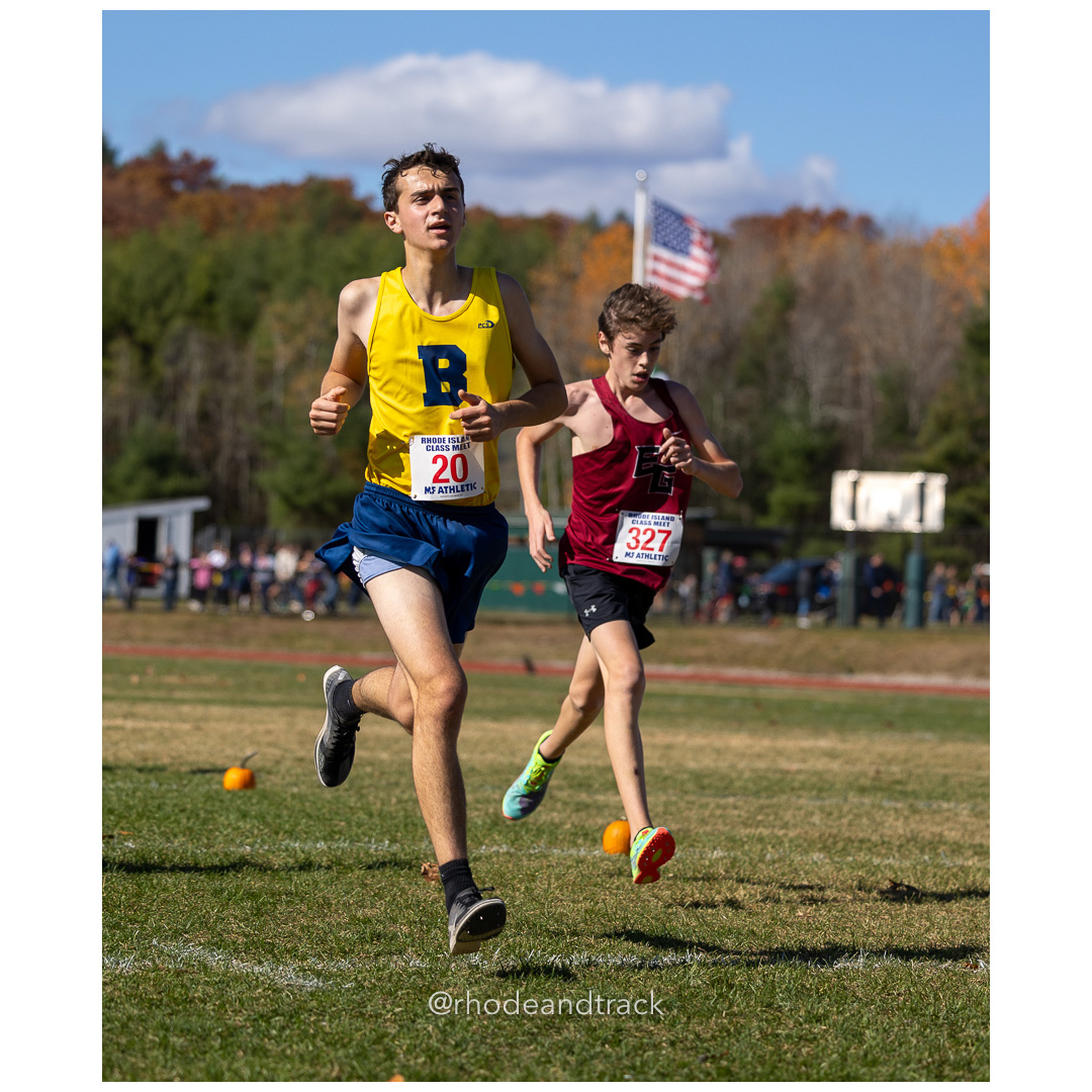 at 2024 RIIL Cross Country Class Championships at Ponaganset High School, North Scituate, Rhode Island on October 26, 2024 title=