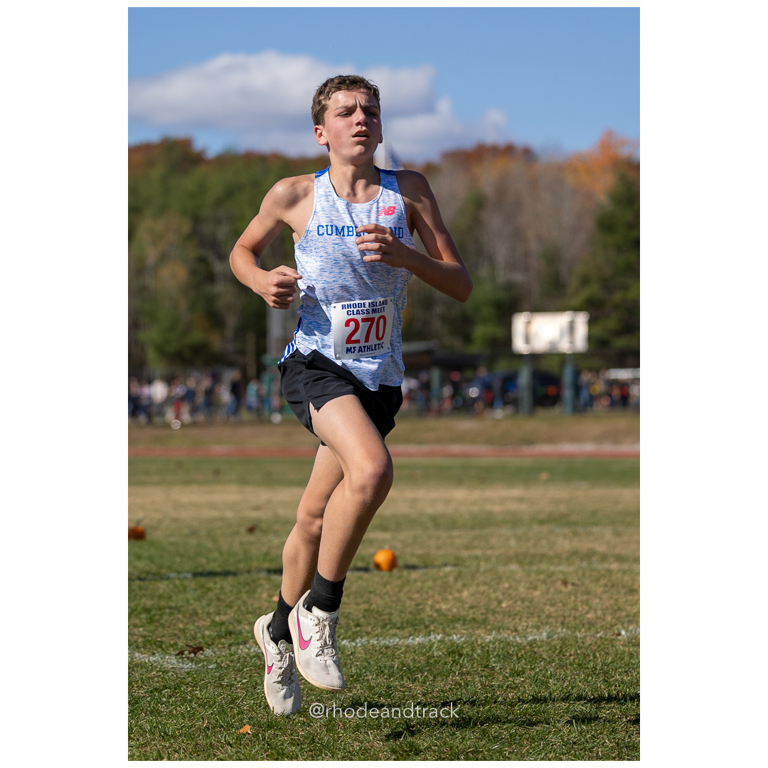 at 2024 RIIL Cross Country Class Championships at Ponaganset High School, North Scituate, Rhode Island on October 26, 2024 title=