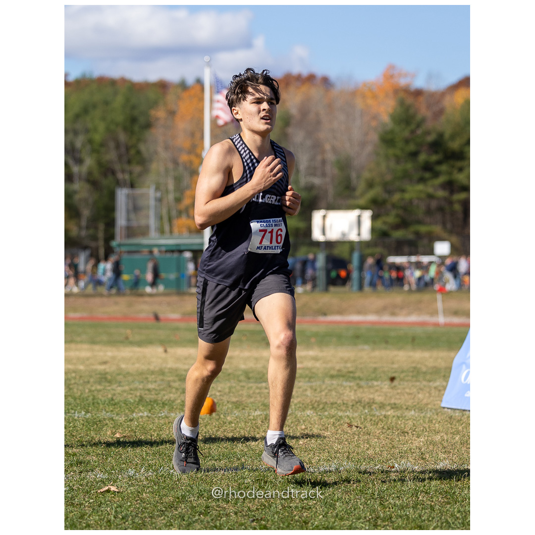 at 2024 RIIL Cross Country Class Championships at Ponaganset High School, North Scituate, Rhode Island on October 26, 2024 title=