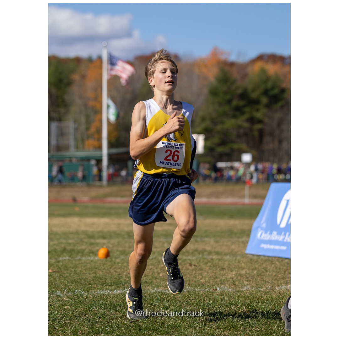 at 2024 RIIL Cross Country Class Championships at Ponaganset High School, North Scituate, Rhode Island on October 26, 2024 title=