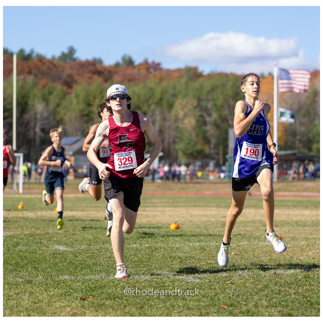 at 2024 RIIL Cross Country Class Championships at Ponaganset High School, North Scituate, Rhode Island on October 26, 2024 title=