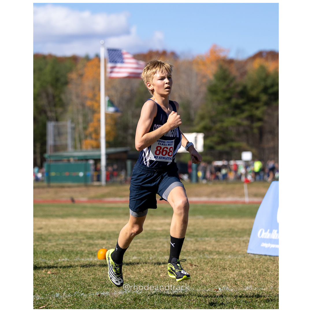 at 2024 RIIL Cross Country Class Championships at Ponaganset High School, North Scituate, Rhode Island on October 26, 2024 title=