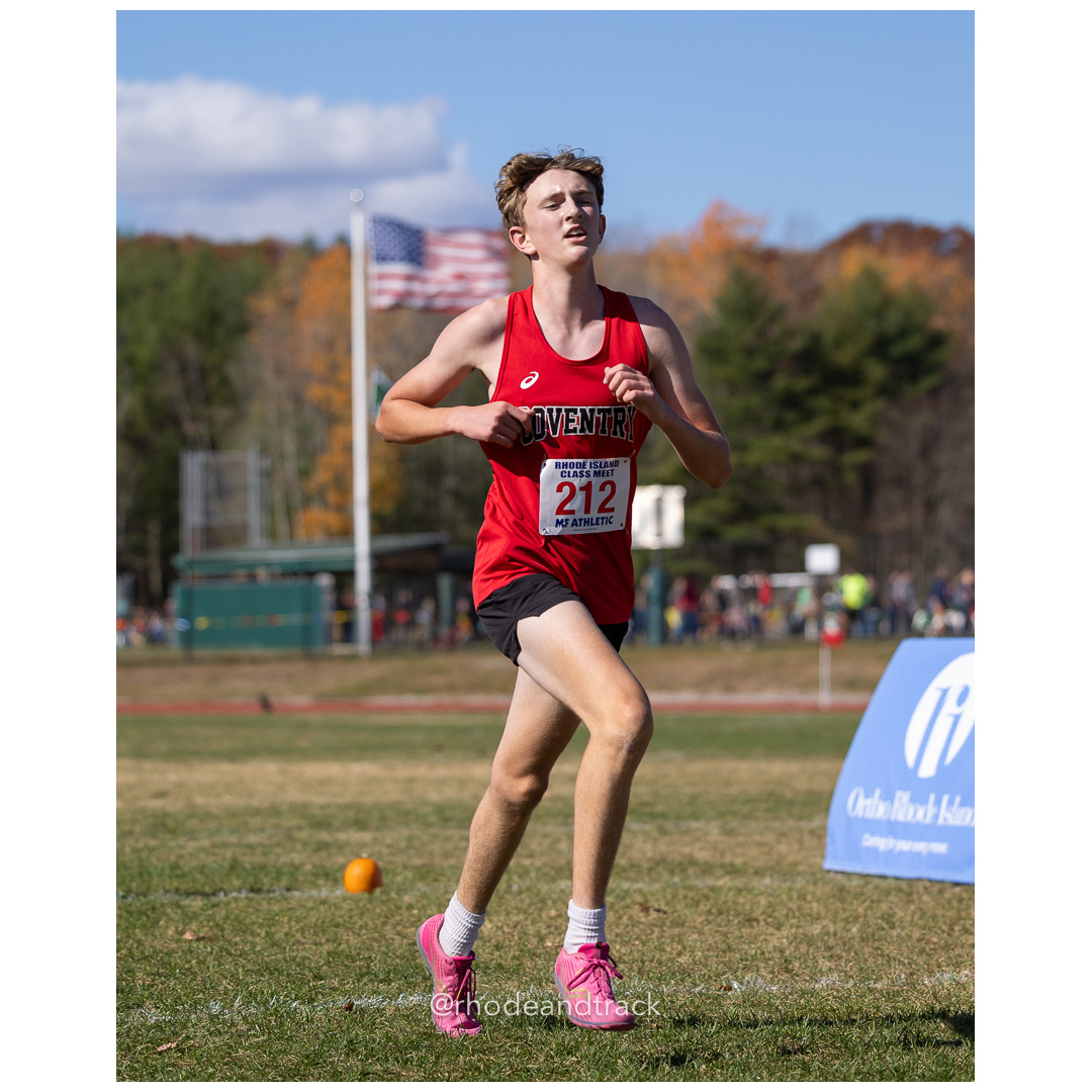 at 2024 RIIL Cross Country Class Championships at Ponaganset High School, North Scituate, Rhode Island on October 26, 2024 title=
