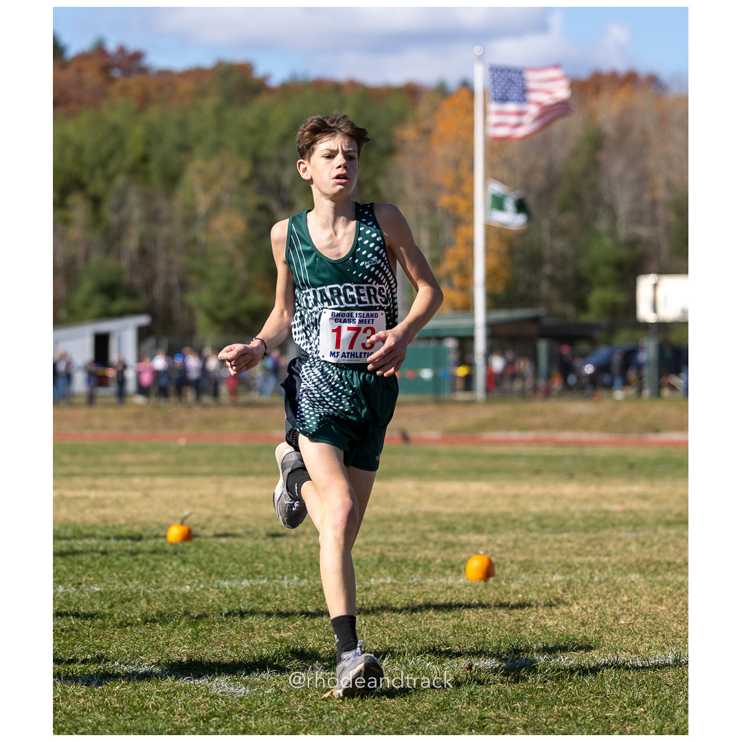 at 2024 RIIL Cross Country Class Championships at Ponaganset High School, North Scituate, Rhode Island on October 26, 2024 title=