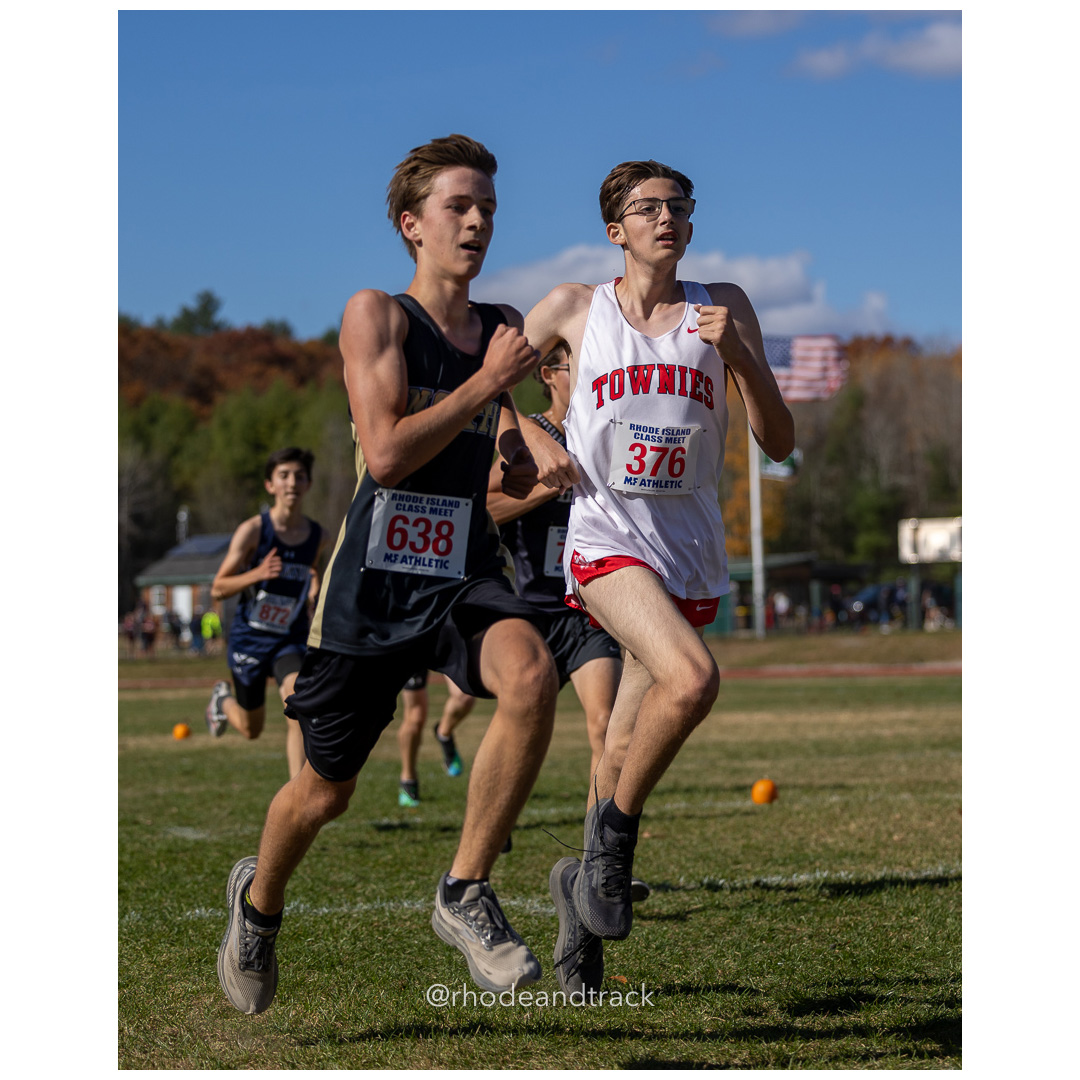 at 2024 RIIL Cross Country Class Championships at Ponaganset High School, North Scituate, Rhode Island on October 26, 2024 title=