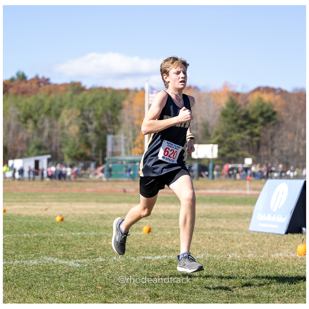 at 2024 RIIL Cross Country Class Championships at Ponaganset High School, North Scituate, Rhode Island on October 26, 2024 title=