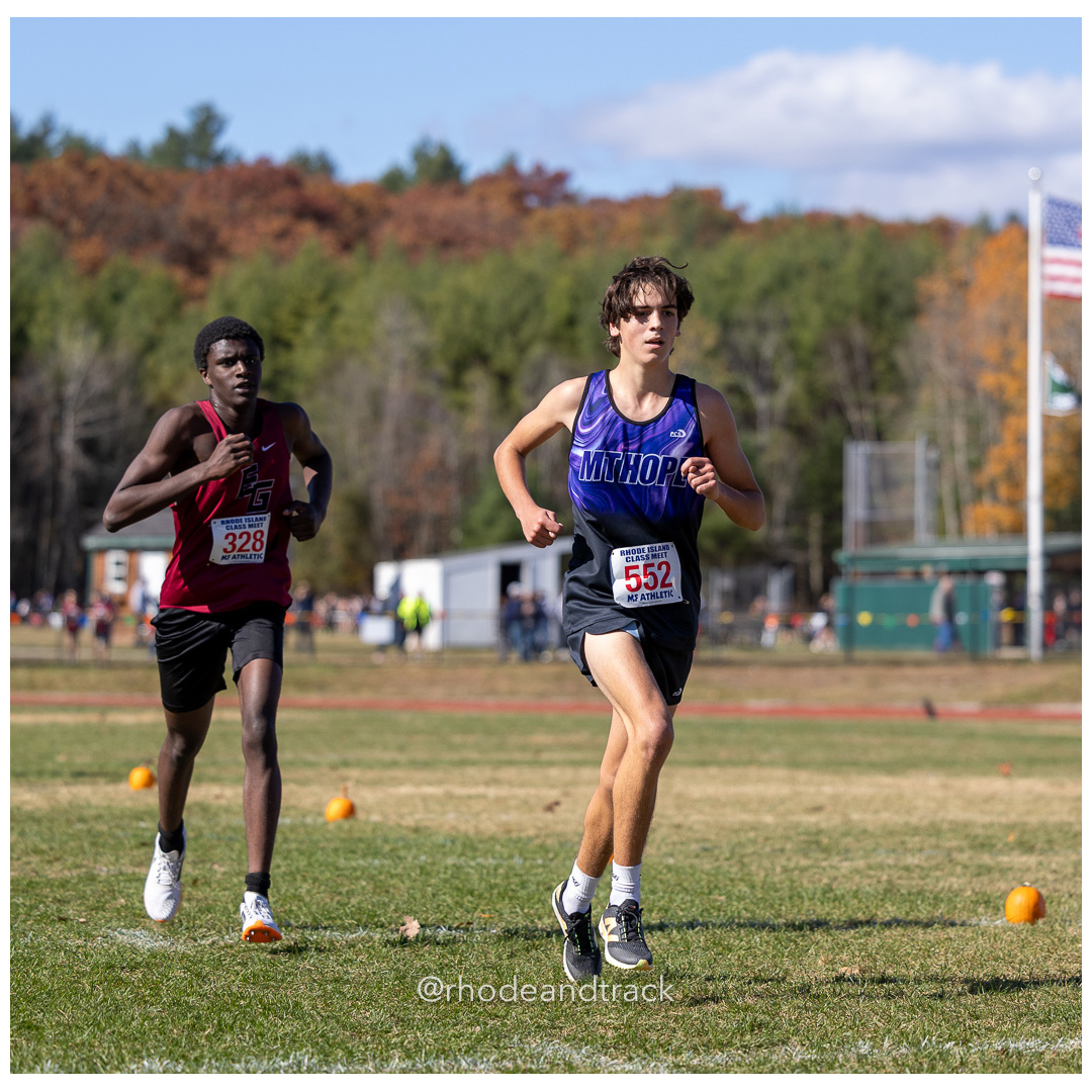 at 2024 RIIL Cross Country Class Championships at Ponaganset High School, North Scituate, Rhode Island on October 26, 2024 title=