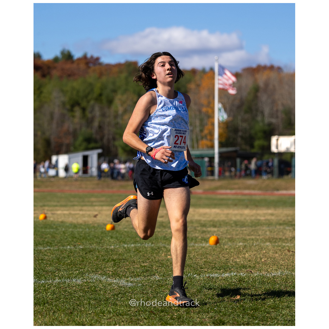 at 2024 RIIL Cross Country Class Championships at Ponaganset High School, North Scituate, Rhode Island on October 26, 2024 title=