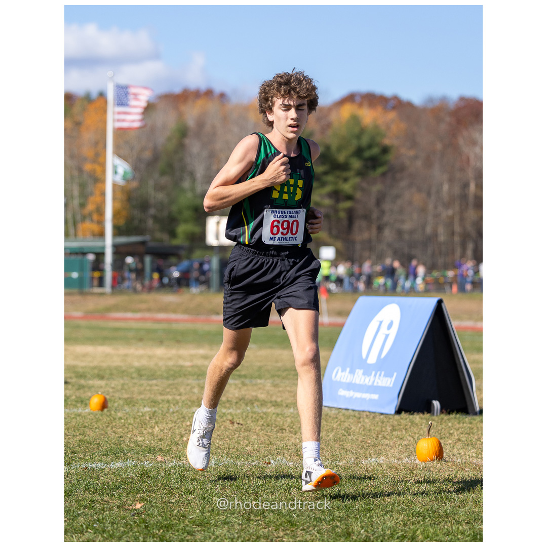 at 2024 RIIL Cross Country Class Championships at Ponaganset High School, North Scituate, Rhode Island on October 26, 2024 title=