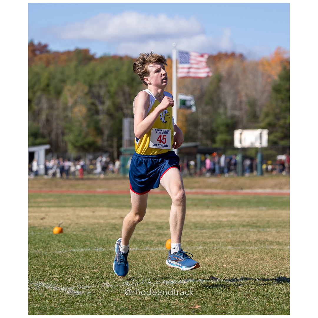 at 2024 RIIL Cross Country Class Championships at Ponaganset High School, North Scituate, Rhode Island on October 26, 2024 title=
